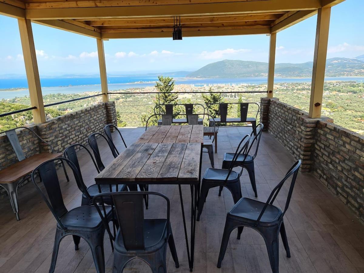 Villas Panorama Apolpaina Lefkas Bagian luar foto