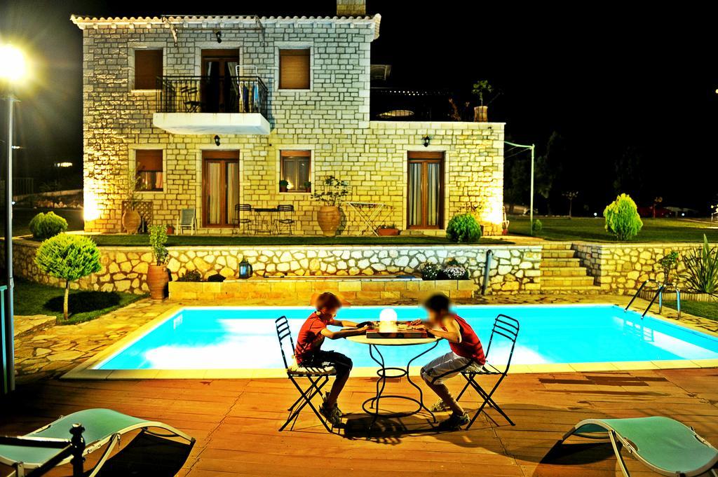 Villas Panorama Apolpaina Lefkas Bagian luar foto