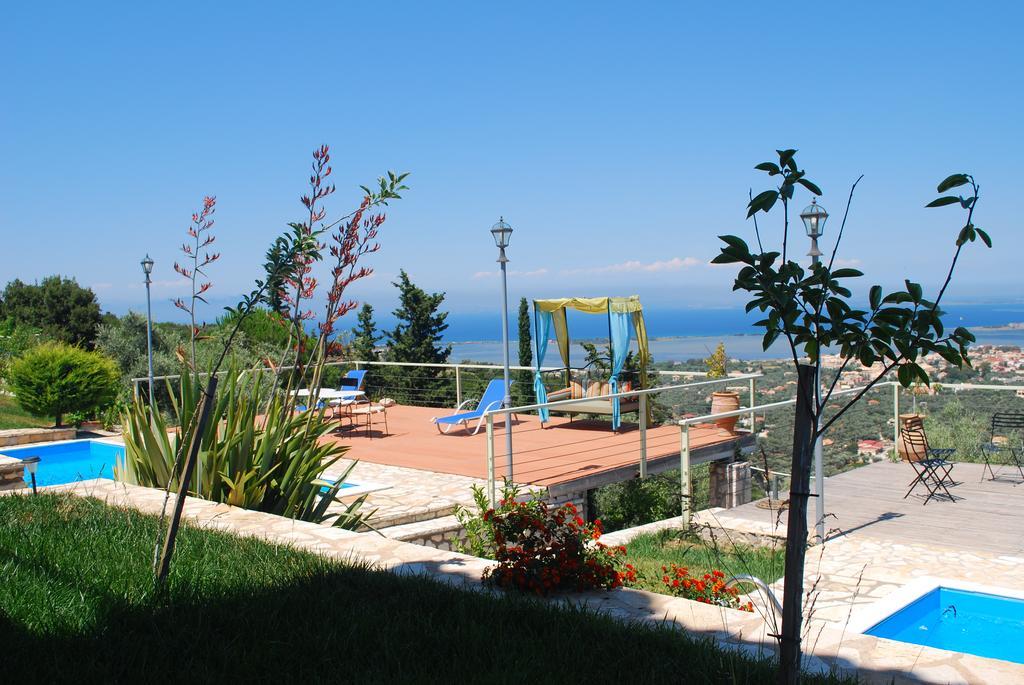 Villas Panorama Apolpaina Lefkas Bagian luar foto
