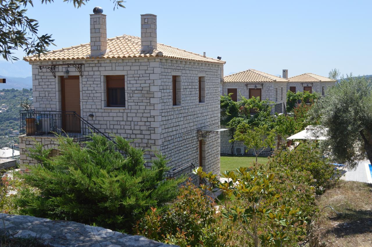 Villas Panorama Apolpaina Lefkas Bagian luar foto