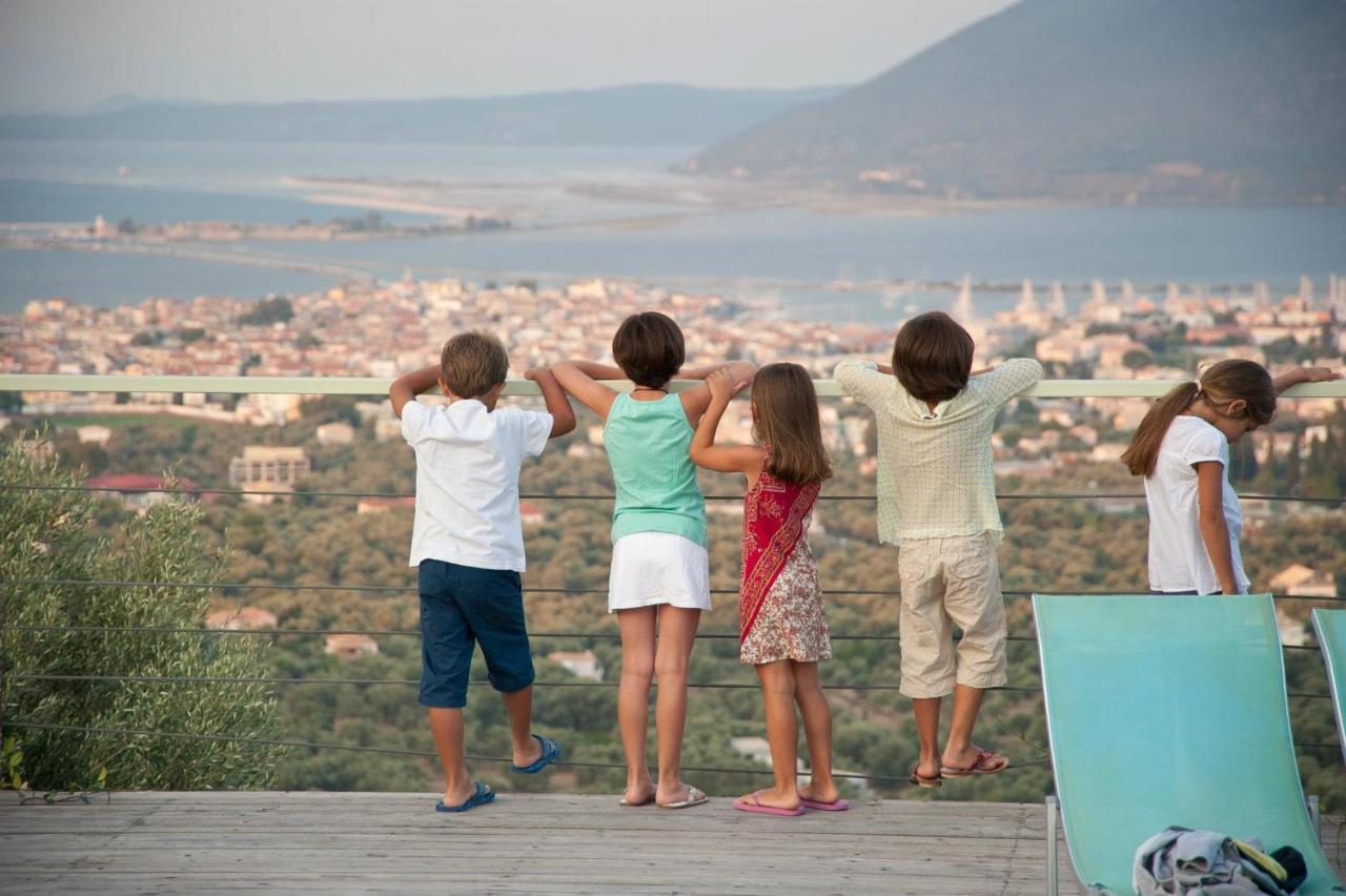 Villas Panorama Apolpaina Lefkas Bagian luar foto